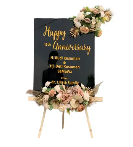 Papan Bunga Akrilik Blajo